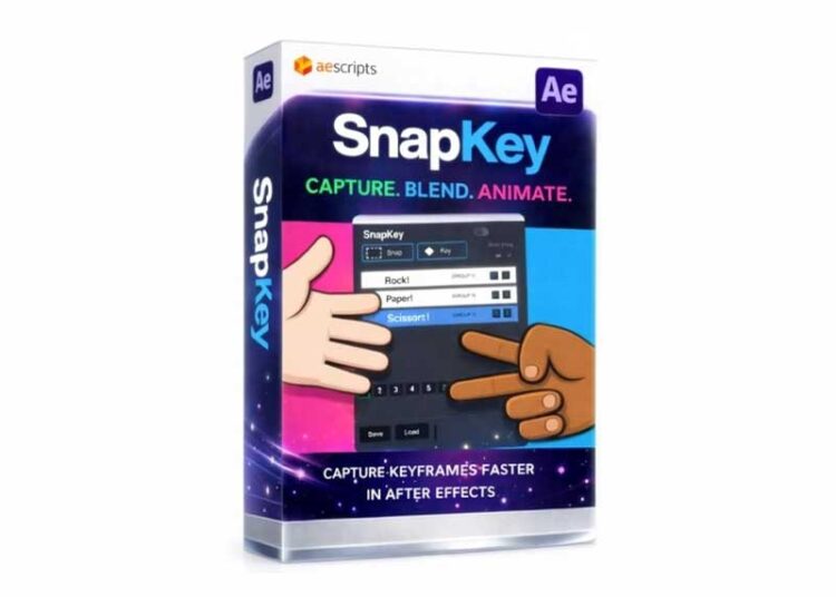 Aescripts - SnapKey v1.6.1 - Capture Blend and Reuse Poses 1 SnapKey v1.6.1