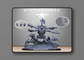 Station Forge – Astronet Executor – 3D Print Model