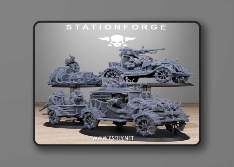 Station Forge – Corrupted Bloody Convoy – 3D Print Model 1 Station Forge – Corrupted Bloody Convoy – 3D Print Model