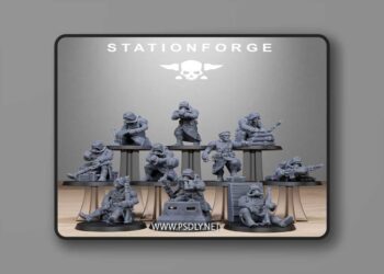 Station Forge – GrimGuard Battlefront – 3D Print Model