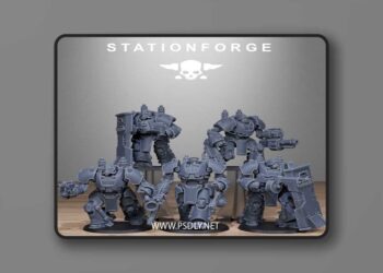 Station Forge – GrimGuard Power Armor – 3D Print Model