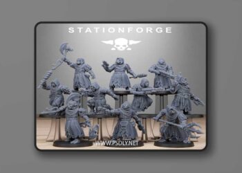 Station Forge – Scavengers Executioners – 3D Print Model