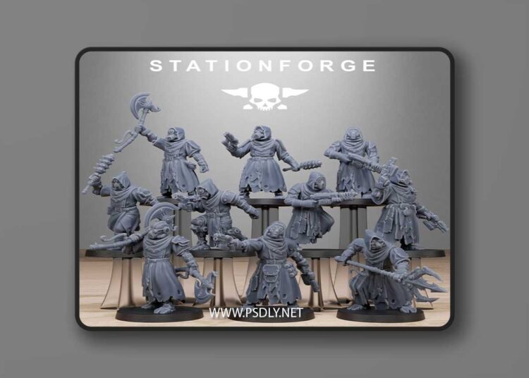 Station Forge – Scavengers Executioners – 3D Print Model 1 Station Forge – Scavengers Executioners – 3D Print Model
