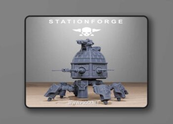 Station Forge – Vodalite Crawler – 3D Print Model
