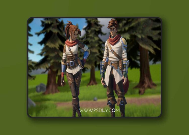 Stylized Fantasy Characters (5.4 – 5.7) for Unreal Engine 1 Stylized Fantasy Characters (5.4 – 5.7)