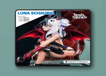 Tenshi Figures – Luna Schaurig – 3D Print Model STL
