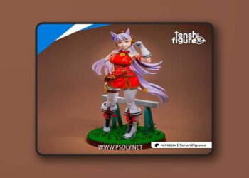 Tenshi Figures – Uma Musume Goldship – 3D Print Model STL