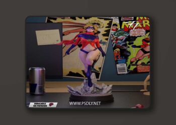 Trick or treat Studio – Ms Marvel Classic – 3D Print Model STL