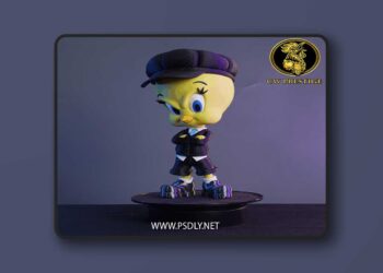 Tweety Bird Urban Vibes – Boss Style – 3D Print Model