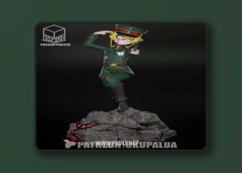 Ukupalua – Youjo Senki – Tanya von Degurechaff – 3D Print Model STL