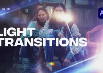 Videohive Cinematic Light Transitions 62574928