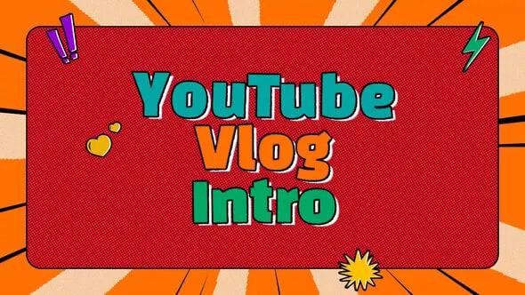 Videohive - Colorful Pop Vlog Opener - 63007704 1 Videohive Colorful Pop Vlog Opener 63007704