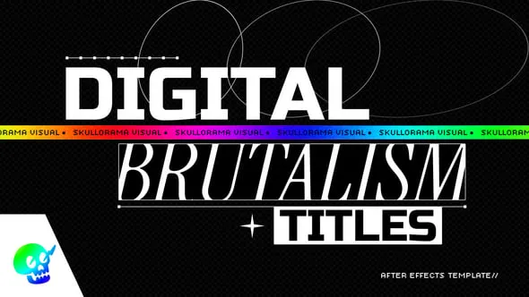 Videohive - Digital Brutalism Titles - 62596503 1 Videohive Digital Brutalism Titles 62596503