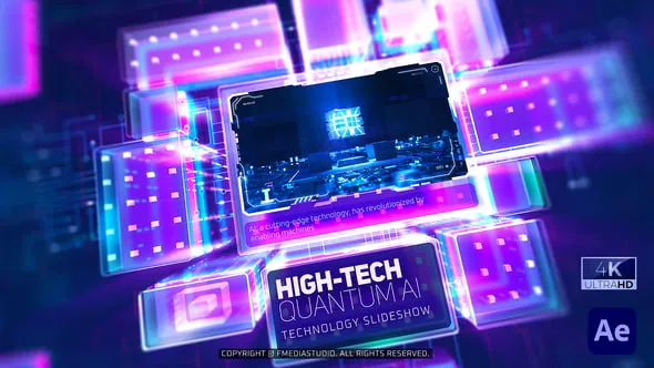 Videohive - High-Tech Quantum AI Technology Slideshow - 63078353 1 Videohive High Tech Quantum AI Technology Slideshow 63078353