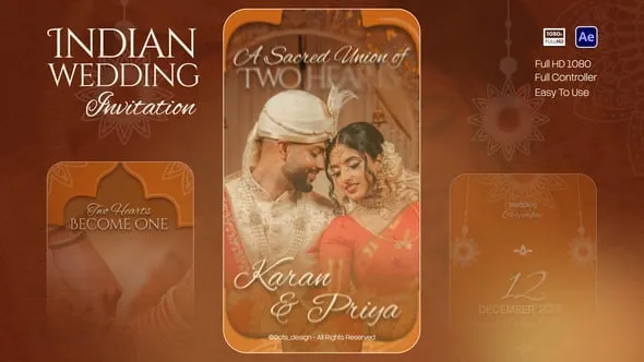 Videohive - Indian Wedding Invitation - 62540225 1 Videohive Indian Wedding Invitation 62540225