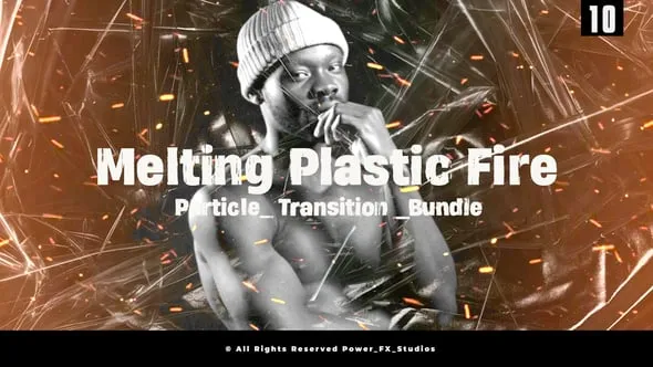 Videohive - Melting Plastic Fire Particle Transition 4K Bundle - 62992079 1 Videohive Melting Plastic Fire Particle Transition 4K Bundle 62992079