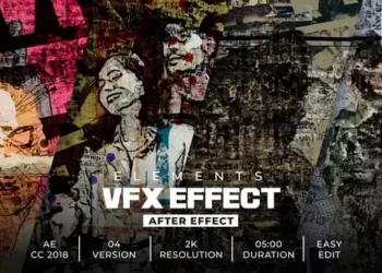 Videohive Paper Grunge Effect 62607433