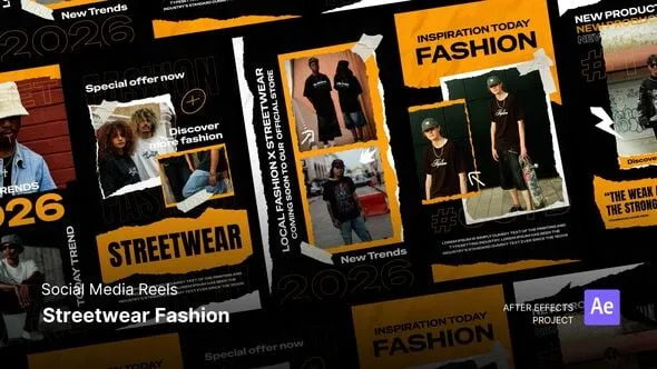 Videohive - Reels - Streetwear Fashion - 62559366 1 Videohive Reels Streetwear Fashion 62559366