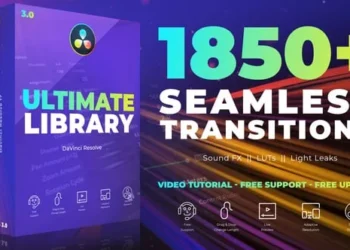 Videohive Seamless Transitions for DaVinci Resolve V3.2 29835571