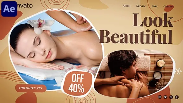 Videohive - Spa Saloon and Cosmetics Slideshow - 34156253 1 Videohive Spa Saloon and Cosmetics Slideshow 34156253