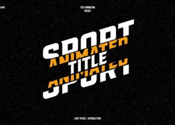 Videohive Sport Animation Title 63031618