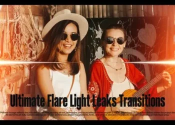 Videohive Ultimate Flare Light Leaks Transitions 62457363