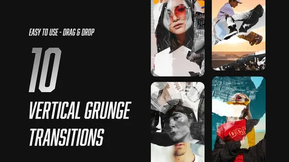 Videohive - Vertical Grunge Transitions - 62965370 1 Videohive Vertical Grunge Transitions 62965370