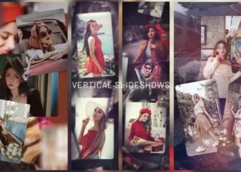 Videohive Vertical Slideshow 62976707