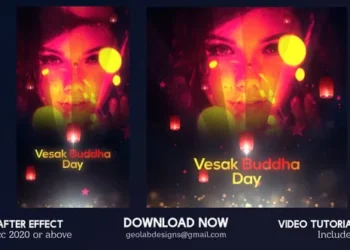 Videohive Vesak Buddha Day Slideshow 62630354