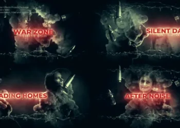 Videohive War Zone Cinematic Titles 62520464