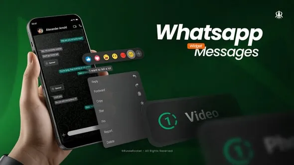 Videohive - WhatsApp Messages - 63032167 1 Videohive WhatsApp Messages 63032167