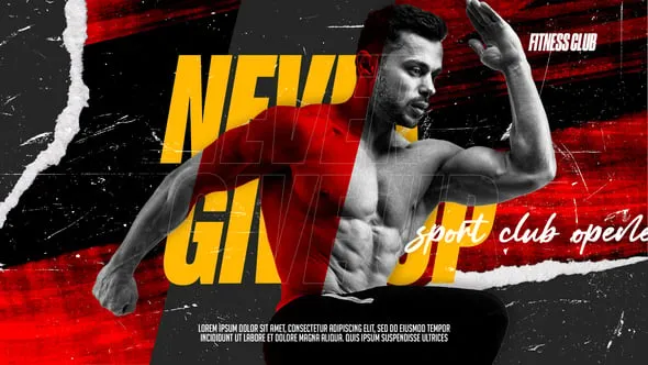 Videohive - fitness club opener - 62629949 1 Videohive fitness club opener 62629949
