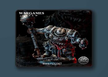 Wargames Crew – Abyssal Gourmand – Devourer of Sins and Flesh – 3D Print Model