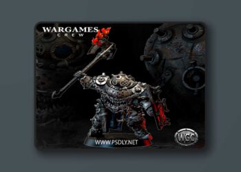 Wargames Crew – Abyssal Iron Gorger HTH Weapon – 3D Print Model
