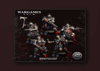 Wargames Crew – Hellwave Reavers – 3D Print Model