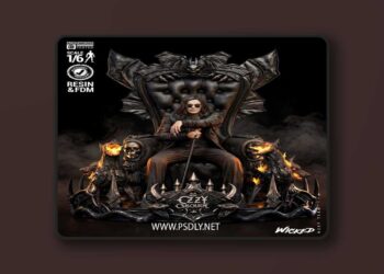 Wicked – Ozzy Osburne Sculpture – 3D Print Model STL