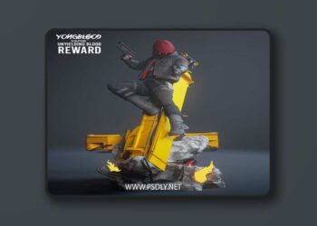 Yongblood Sculpture – Red Hood 2 – 3D Print Model STL