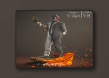 Yongblood Sculpture – Two Face – Dc – 3D Print Model STL