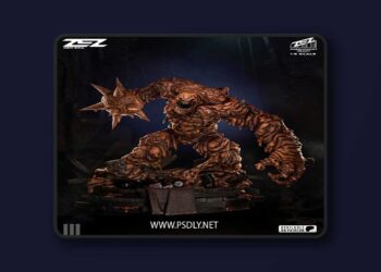 ZEZ Studios – Clay Monster – 3D Print Model STL