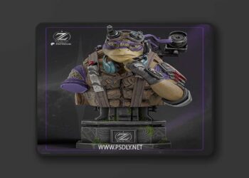 Zenith Studios – Donatello TMNT Bust – 3D Print Model STL
