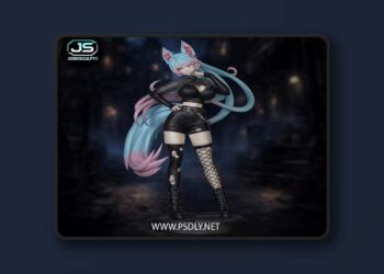 joseisculpts – Goth SilverVale – 3D Print Model STL