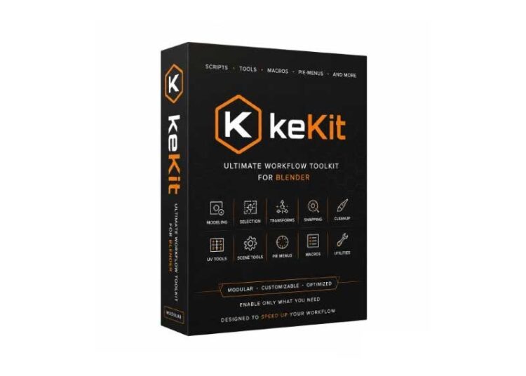 keKit Pro v3.6.7 for Blender 1 keKit Pro v3.6.7