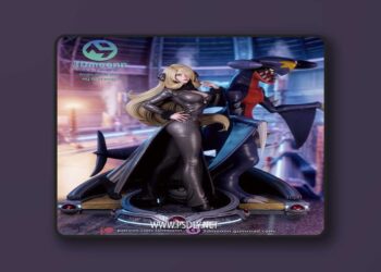 3Dmoonn – Cynthia – Pokemon – 3D Print Model STL
