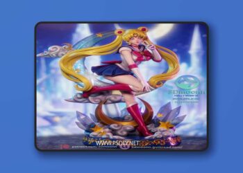 3Dmoonn – Sailor Moon – 3D Print Model STL