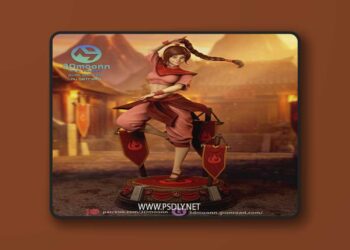 3Dmoonn – Ty Lee – avatar the last airbender – 3D Print Model STL