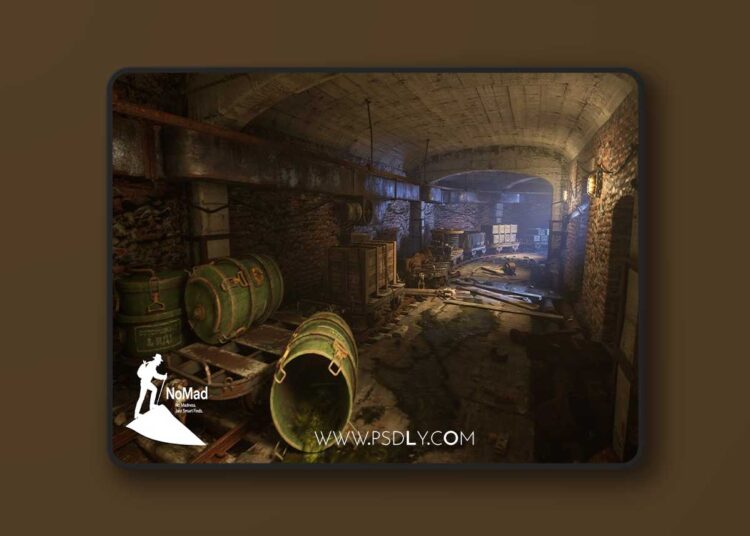 Abandoned Industrial Tunnel (5.5 – 5.7) for Unreal Engine 1 Abandoned Industrial Tunnel (5.5 – 5.7)