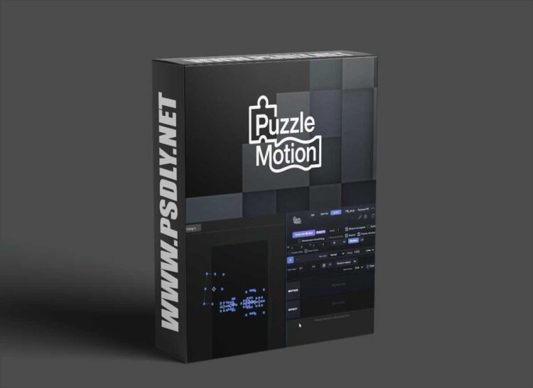 Aescripts - PuzzleMotion v1.0.4 1 Aescripts PuzzleMotion V1.0