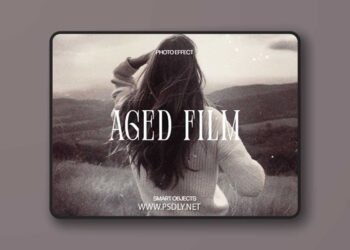 Aged Film Photo Effect for Photoshop