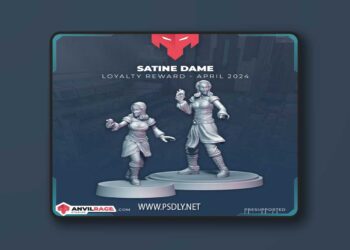 Anvilrage Studios – April 2024 – Loyalty Reward – 3D Print Model