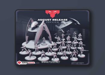 Anvilrage Studios – August 2024 – 3D Print Model